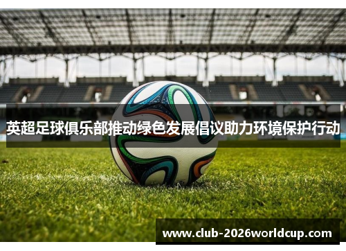 英超足球俱乐部推动绿色发展倡议助力环境保护行动